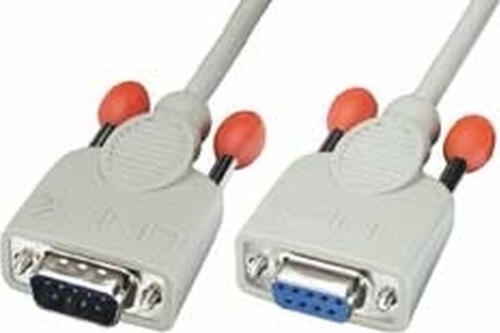 Lindy 0,5m RS232 Cable Signalkabel Grau