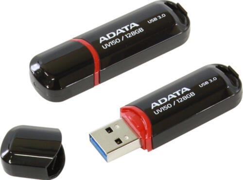 ADATA AUV150-128G-RBK USB-Stick 128 GB USB Typ-A 3.2 Gen 1 (3.1 Gen 1) Schwarz