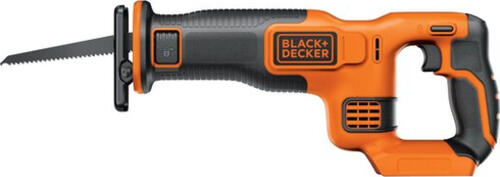Black & Decker BDCR18N-XJ Säbelsäge 3000 SPM Schwarz, Orange
