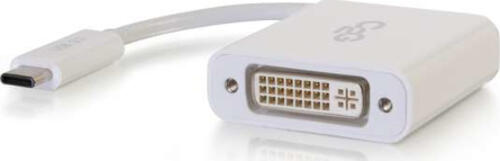 C2G USB-C-Auf-DVI-D Video-adapter - Weiss
