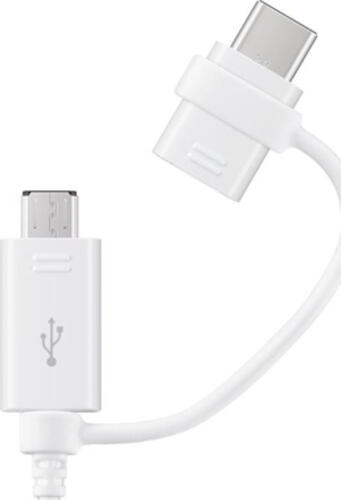 Samsung EP-DG930 USB Kabel 1,5 m USB 2.0 USB A USB C/Micro-USB B Weiß