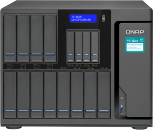 QNAP TS-1635 NAS Desktop Ethernet/LAN Schwarz AL514