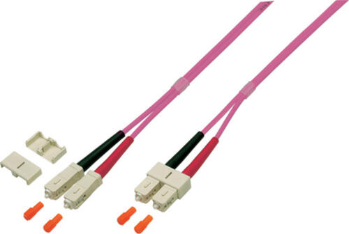 EFB Elektronik O0318.0,5 InfiniBand/fibre optic cable 0,5 m SC Violett