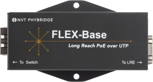 Phybridge NV-FLXLK-BSE Netzwerk-Erweiterungsmodul Netzwerksender Schwarz 10, 100 Mbit/s