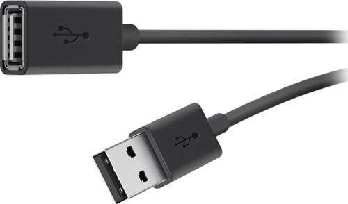 Belkin USB 2.0 A M/F 3m USB Kabel USB A Schwarz