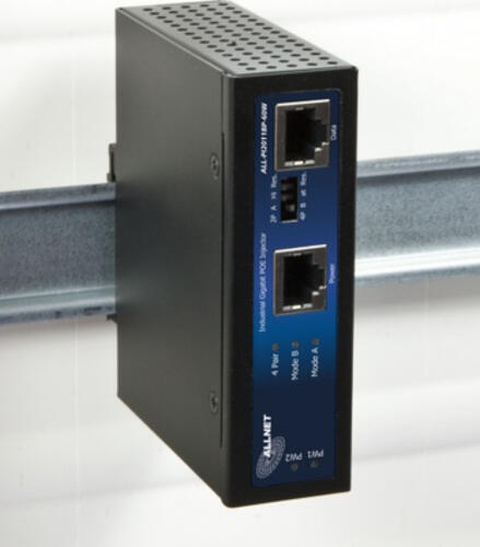 ALLNET 134036 Unmanaged L2 Gigabit Ethernet (10/100/1000) Power over Ethernet (PoE) Schwarz