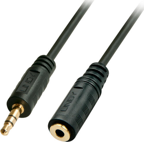 Lindy 35653 Audio-Kabel 3 m 3.5mm Schwarz
