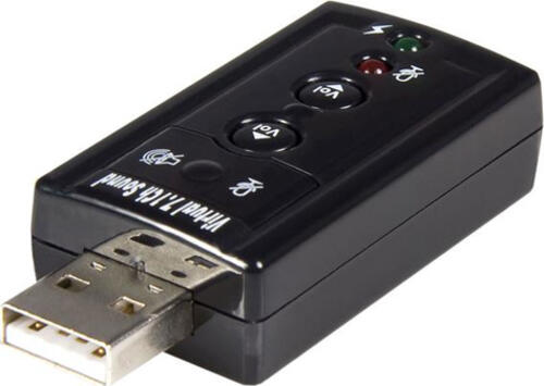 StarTech.com USB Audio Adapter 7.1 - USB Soundkarte extern