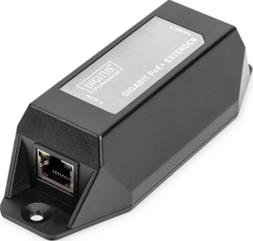 Digitus Gigabit Ethernet PoE+ Repeater, 802.3at, 22 W