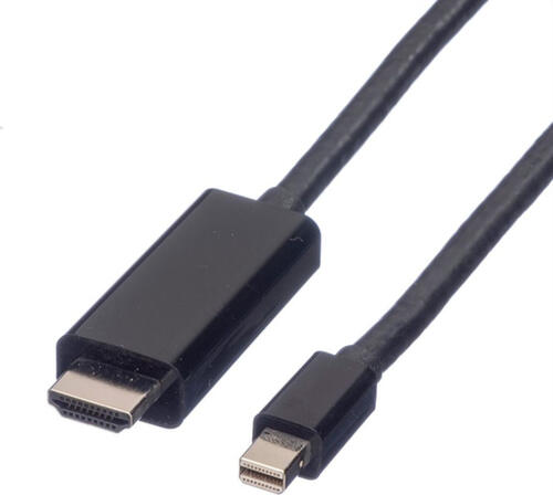 VALUE Mini DisplayPort Kabel, Mini DP-UHDTV, M/M, 1 m