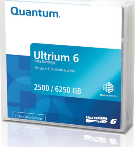 Quantum Ultrium 6 Bar Code Labeled Leeres Datenband 2,5 TB LTO 1,27 cm