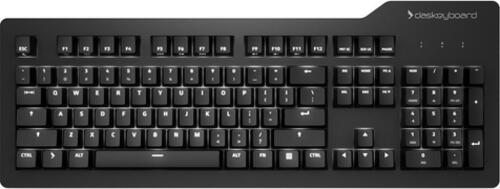 Das Keyboard DKP13-PRMXT00-DE Tastatur USB QWERTZ Deutsch Schwarz