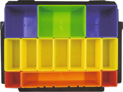 Makita P-83652 Kleinteil/Werkzeugkasten Kasten für Kleinteile Mehrfarbig