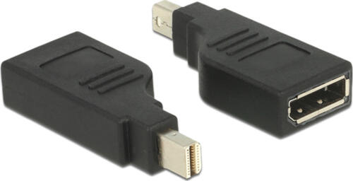 DeLOCK 65626 Kabeladapter Mini DisplayPort DisplayPort Schwarz