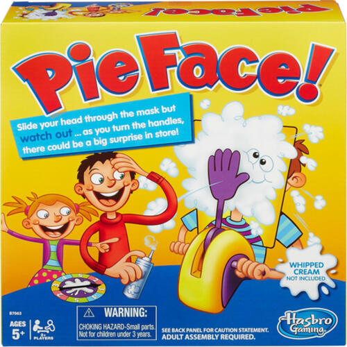Hasbro Pie Face Game Brettspiel Party