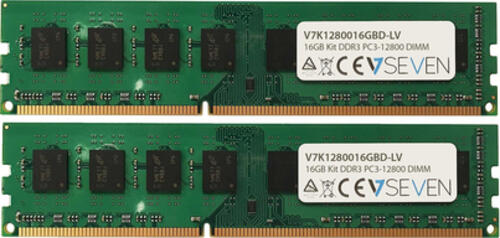 V7 16GB DDR3 PC3L-12800 - 1600MHz DIMM Arbeitsspeicher Modul - V7K1280016GBD-LV