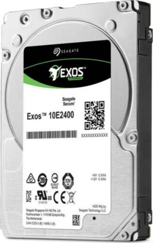 600 GB HDD Seagate Exos E - 10E2400-Festplatte, 16GB SSD-Cache (MLC-NAND), geeignet für Dauerbetrieb, PowerChoice, zeitbeschränkte Fehlerkorrektur