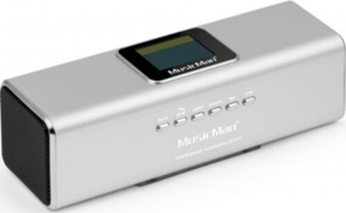 Technaxx MusicMan BT-X29 Tragbarer Mono-Lautsprecher Silber 6 W