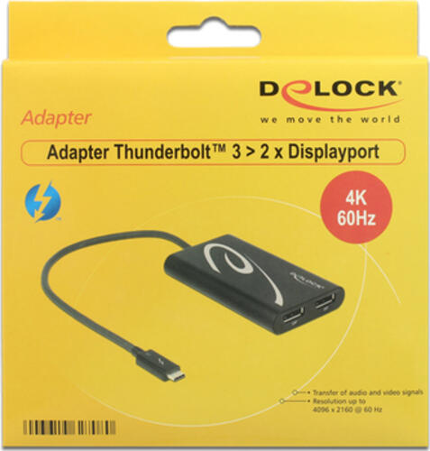 DeLOCK 62708 Videokabel-Adapter 0,27 m Schwarz