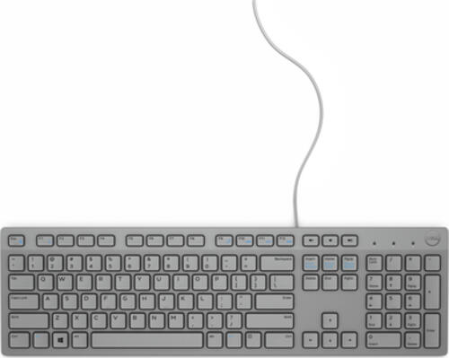 DELL KB216 Tastatur USB AZERTY Französisch Grau
