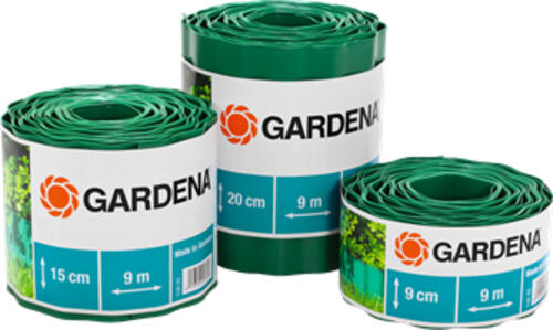 Gardena 540-20 Rasenkante Garten-Einfassungsstreifen Kunststoff Grün