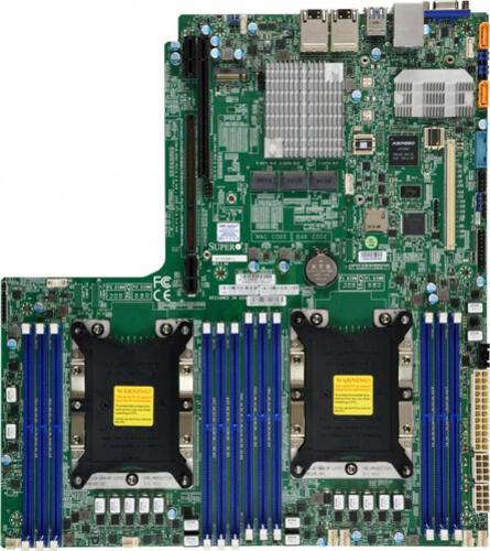 Supermicro X11DDW-L bulk, proprietär Mainboard, 12x DDR4, 1.5TB, 1x VGA
