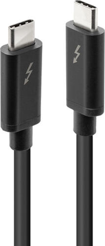 Lindy 41557 Thunderbolt-Kabel 2 m 20 Gbit/s Schwarz