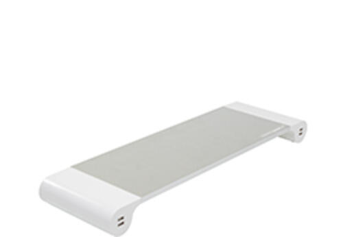 Terratec 219730 Flachbildschirm-Tischhalterung Weiß Tisch/Bank