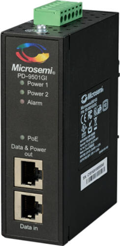 Microsemi PD-9501GI Schnelles Ethernet, Gigabit Ethernet 55 V