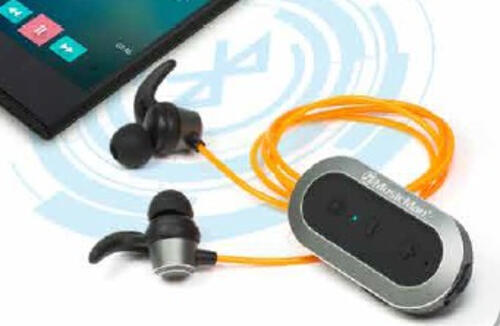 Technaxx BT-X32 Kopfhörer Kabellos im Ohr Anrufe/Musik Mikro-USB Bluetooth Schwarz, Orange, Silber