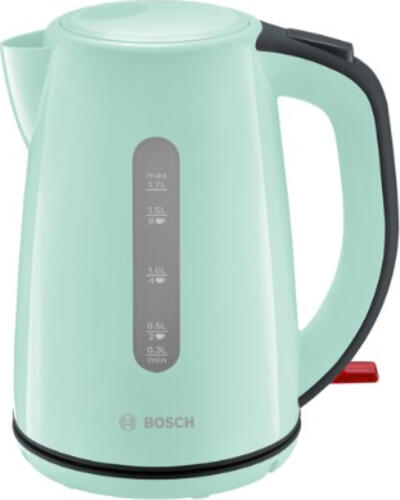 Bosch TWK7502 Wasserkocher 1,7 l 2200 W Grau, Türkis
