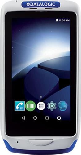 Datalogic Joya Touch A6 Handheld Mobile Computer 10,9 cm (4.3) 854 x 480 Pixel Touchscreen 275 g Blau, Grau