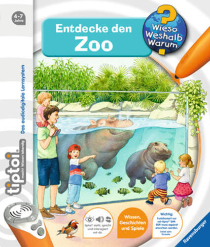 Ravensburger tiptoi Entdecke den Zoo