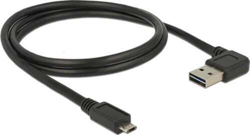 DeLOCK 85165 USB Kabel 1 m USB 2.0 USB A Micro-USB B Schwarz
