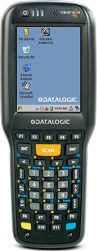 Datalogic Skorpio X4 Handheld Mobile Computer 8,13 cm (3.2 Zoll) 240 x 320 Pixel Touchscreen 482 g Schwarz