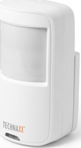 Technaxx TX-85 Passiver Infrarot-Sensor (PIR) Kabellos Wand Weiß