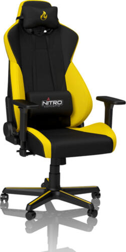Nitro Concepts S300 Astral Yellow Bürostuhl, schwarz/gelb