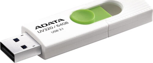 ADATA UV320 USB-Stick 64 GB USB Typ-A 3.2 Gen 1 (3.1 Gen 1) Grün, Weiß