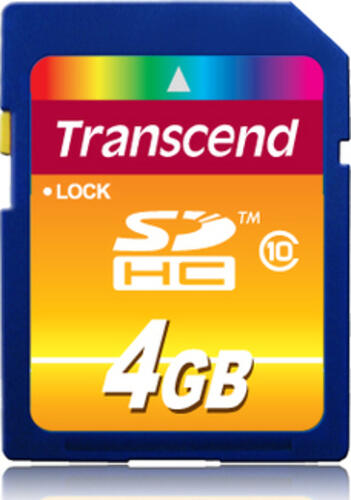 4GB Transcend Class6 SDHC Speicherkarte