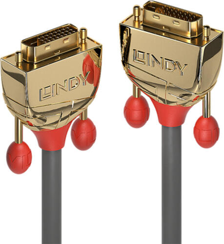 Lindy 36206 DVI-Kabel 10 m DVI-D Gold