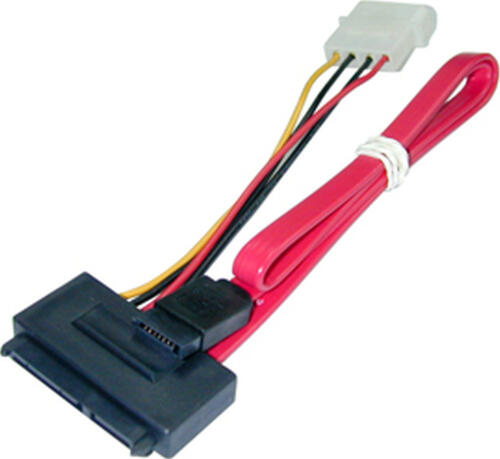 Lindy Internal SATA, 0.5m SATA-Kabel 0,5 m Rot