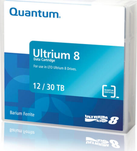 Quantum Ultrium 8 Bar Code Labeled Leeres Datenband 12 TB LTO 1,27 cm