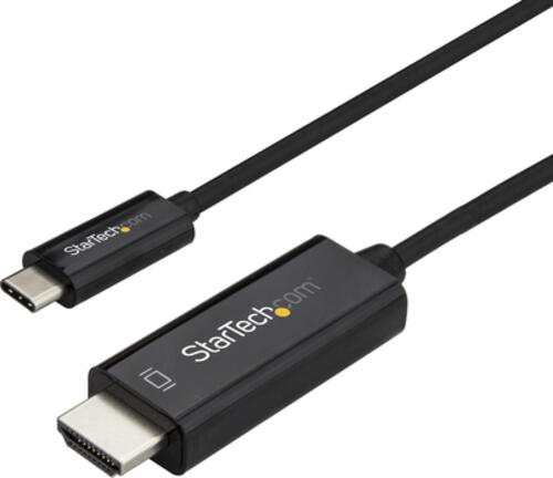 StarTech.com 1m USB-C auf HDMI Kabel - 4K bei 60Hz - Schwarz