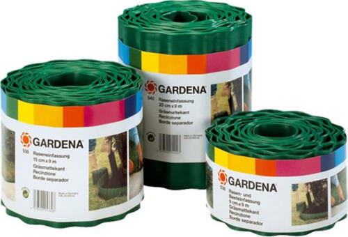 Gardena 538-20 Rasenkante Garten-Einfassungsrolle Kunststoff Grün