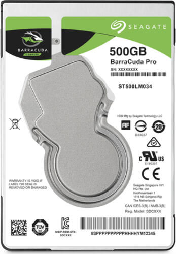 Seagate Barracuda Pro 2.5 500 GB Serial ATA III