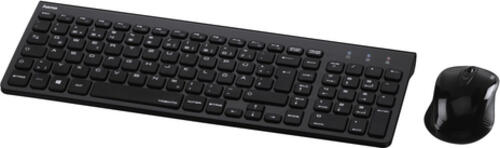 Hama Trento Tastatur Maus enthalten RF Wireless QWERTZ Deutsch Schwarz