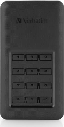Verbatim Tragbares Store n Go-SSD mit Tastenfeldzugriff 256 GB