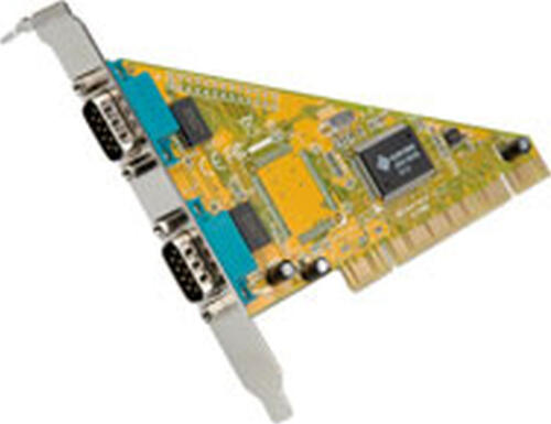 VALUE PCI-Karte, Seriell RS232, D-Sub 9, 2 Ports