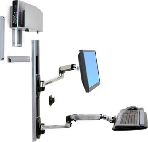 ERGOTRON LX Kombisystem zur Wandmontage