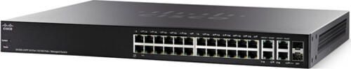 Cisco SF350-24P Managed L2/L3 Fast Ethernet (10/100) Schwarz Power over Ethernet (PoE)